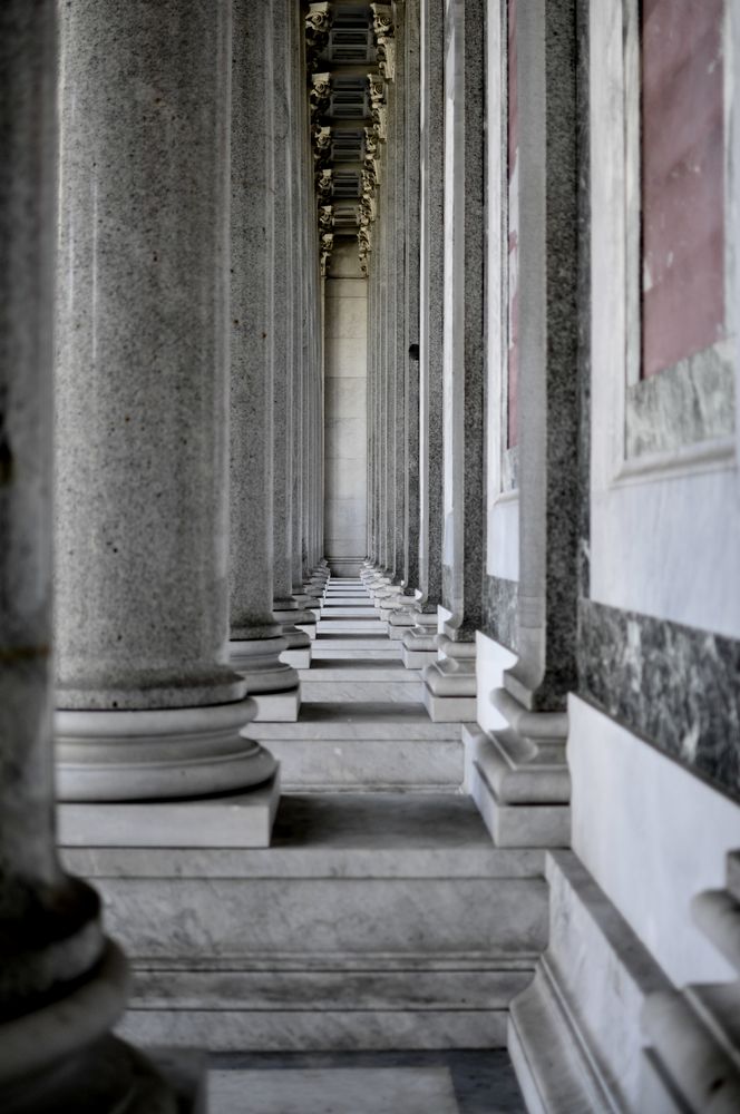 Colonnato Basilica San Paolo fuori le mura - Roma