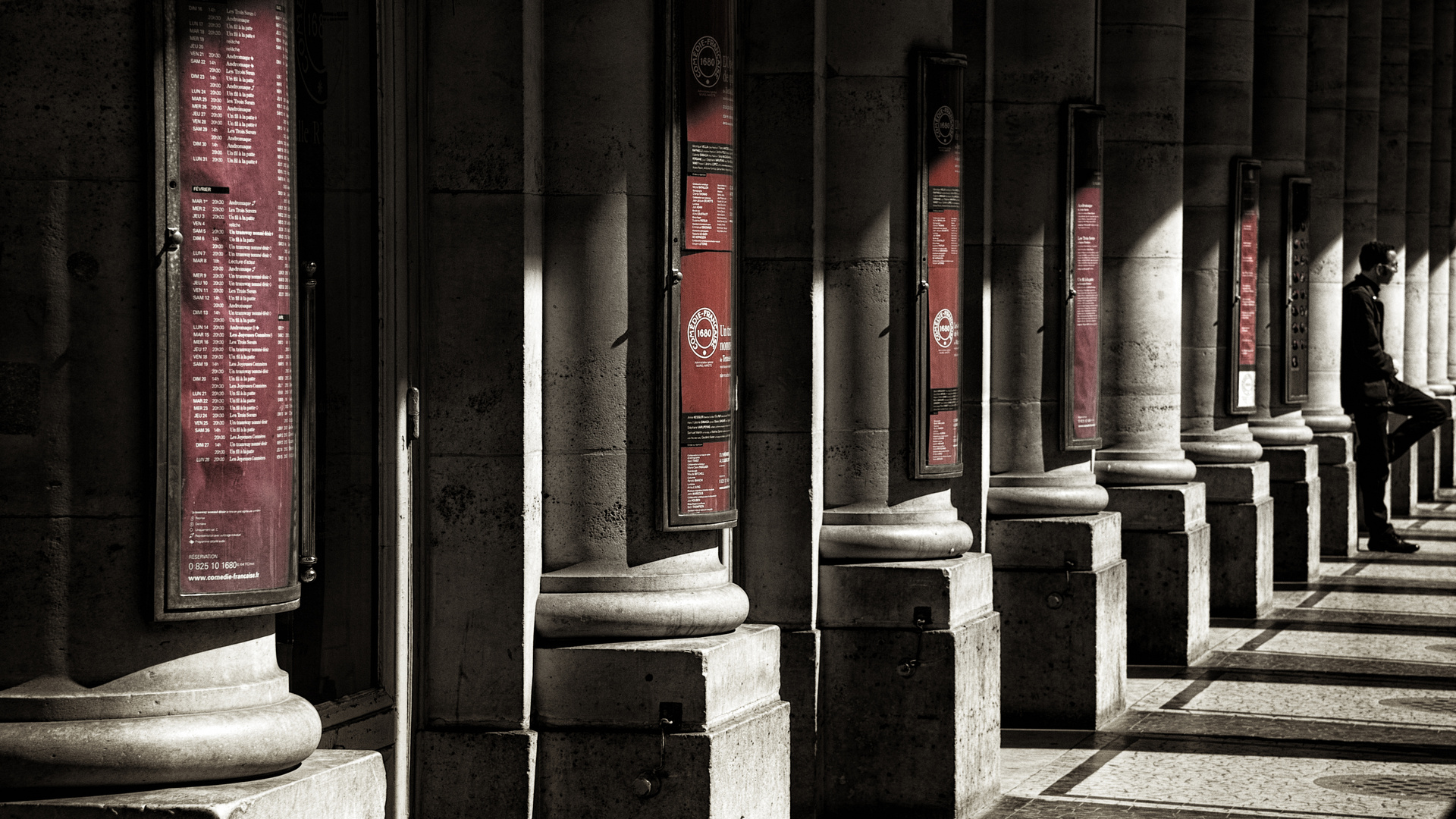 Colonnes de la Comédie Française