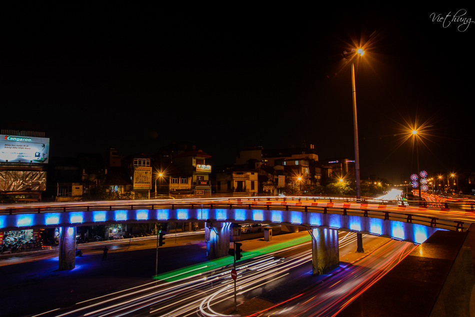 Color of the night Hanoi