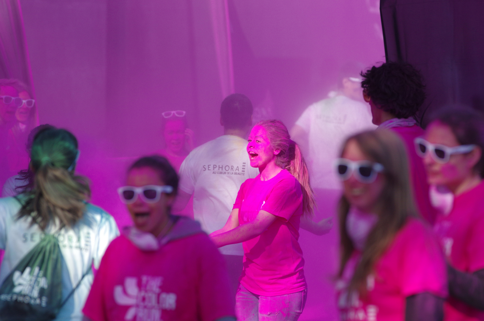 Color run, voir la vie en rose ...