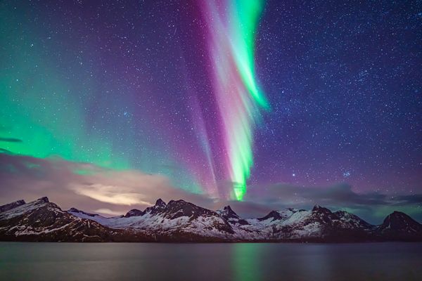 Color spectacle in Senja