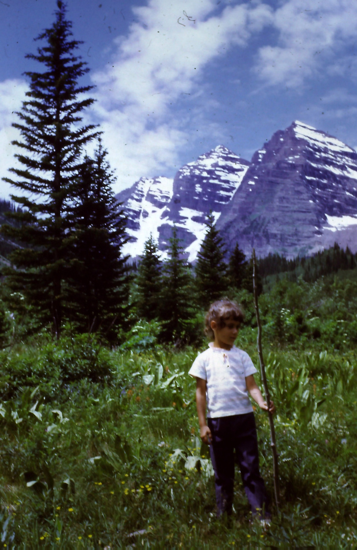 Colorado 1969 - Meine Mutter mit 3 Jahren