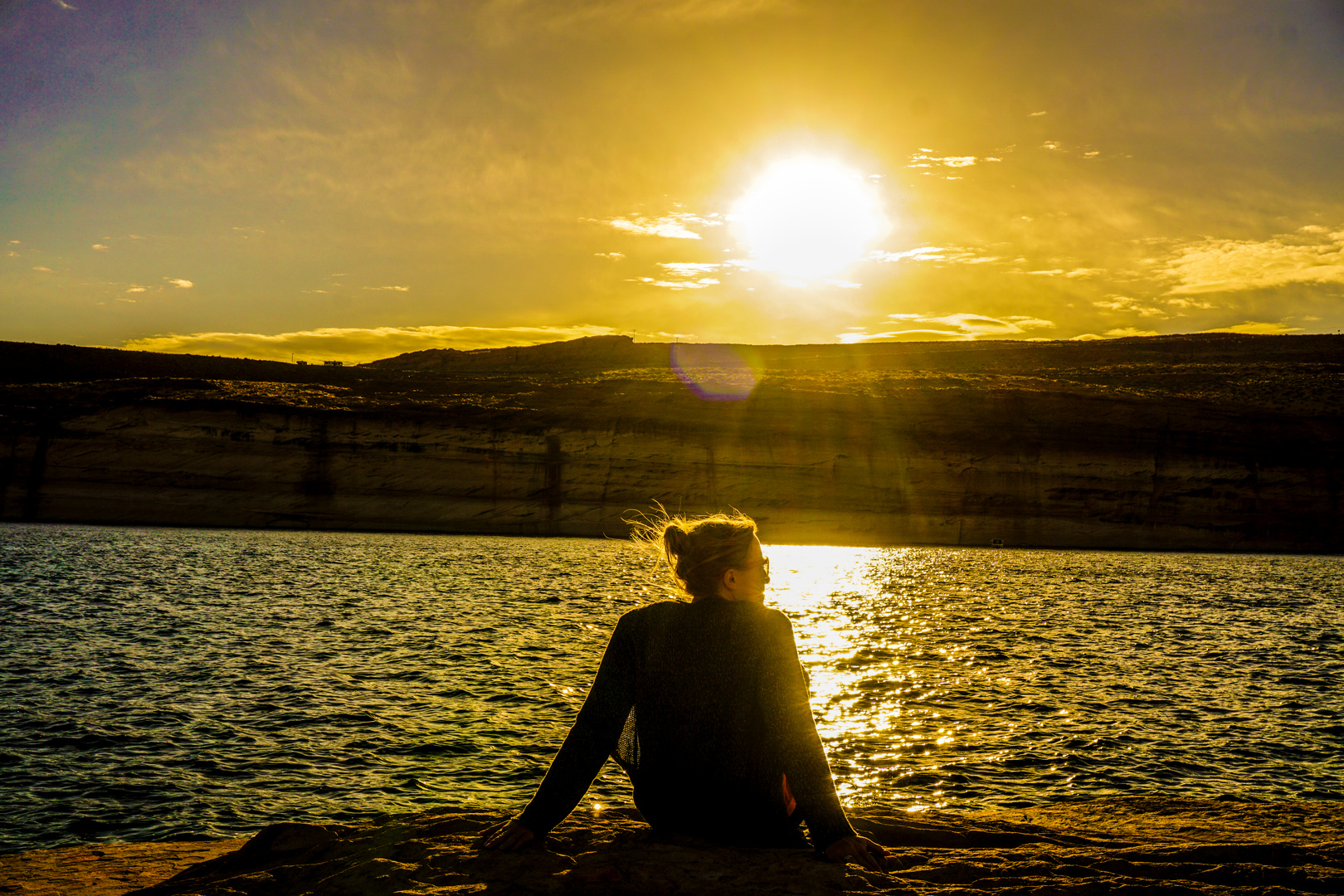 Colorado Sunset Girl