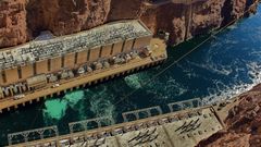 Colorado, View from Hoover Dam.