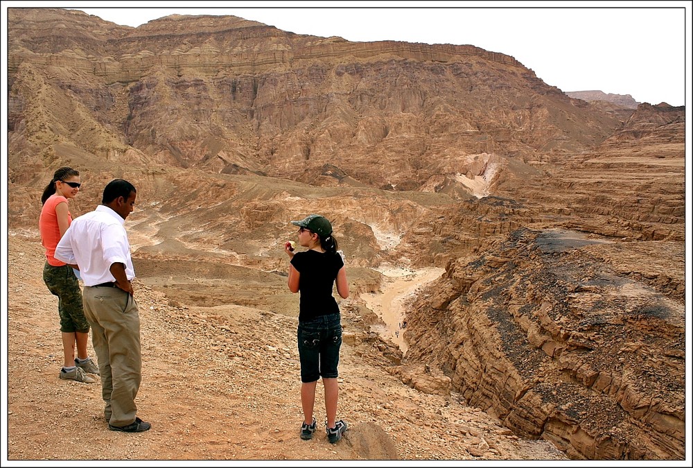 colored canyon - vor dem Abstieg