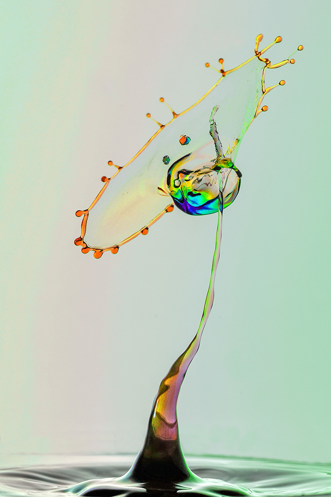 Colored drop