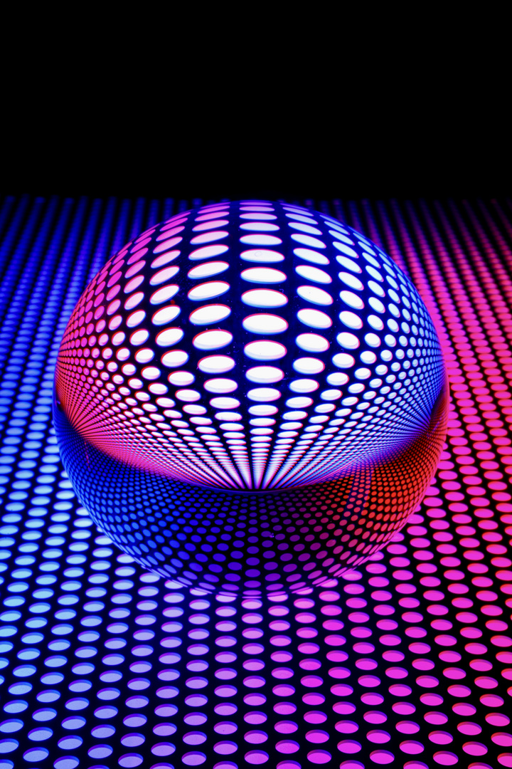 Colored Lensball