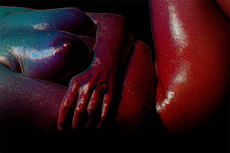 colored nude