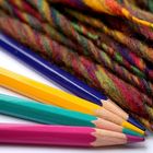 colored pencil yarn