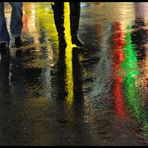 Colored Rain I