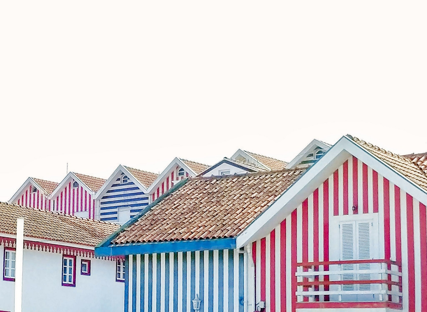 Colored roofs 