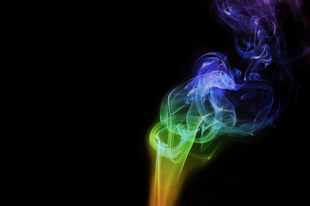 colored smoke