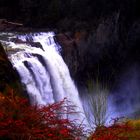 colored waterfall