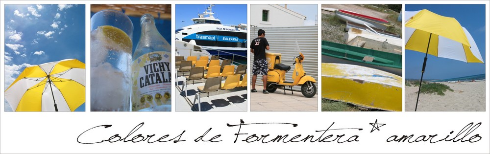 Colores de Formentera * amarillo