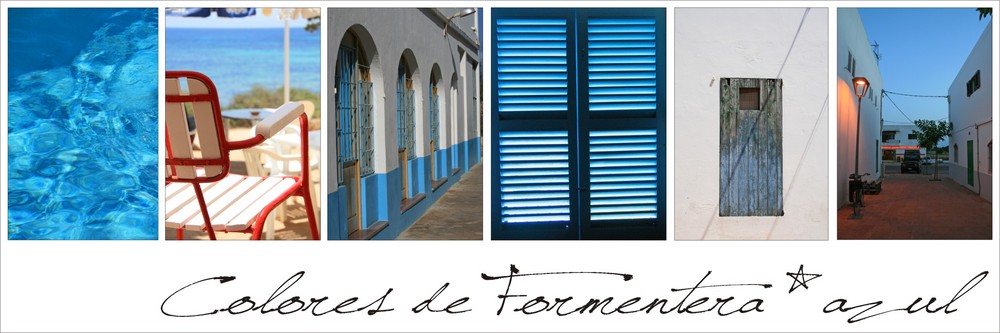 Colores de Formentera * azul