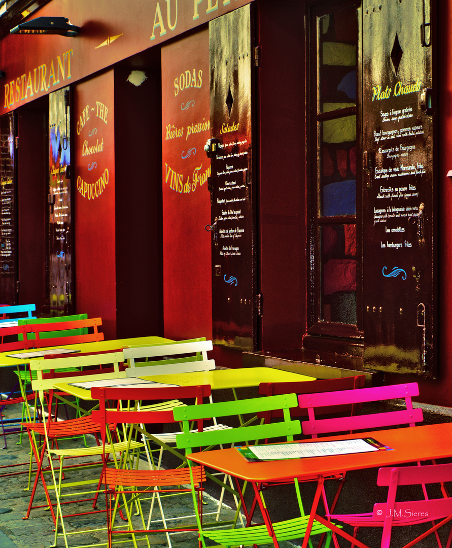 Colores de Montmartre ( París)