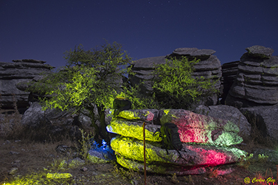 Colores en la noche