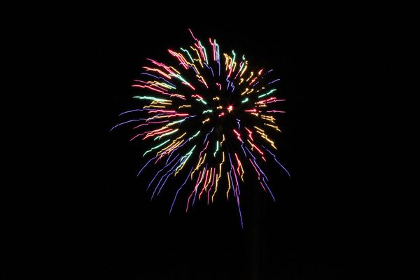 colores sobre el cielo