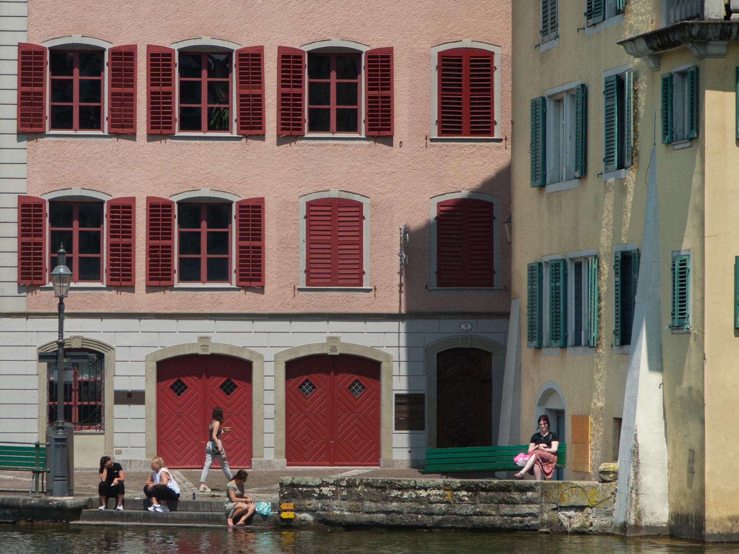 Colorful Building near Lucern