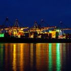 colorful containership