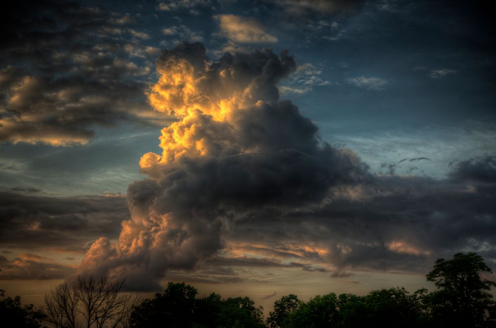 Colorful Evening Clouds