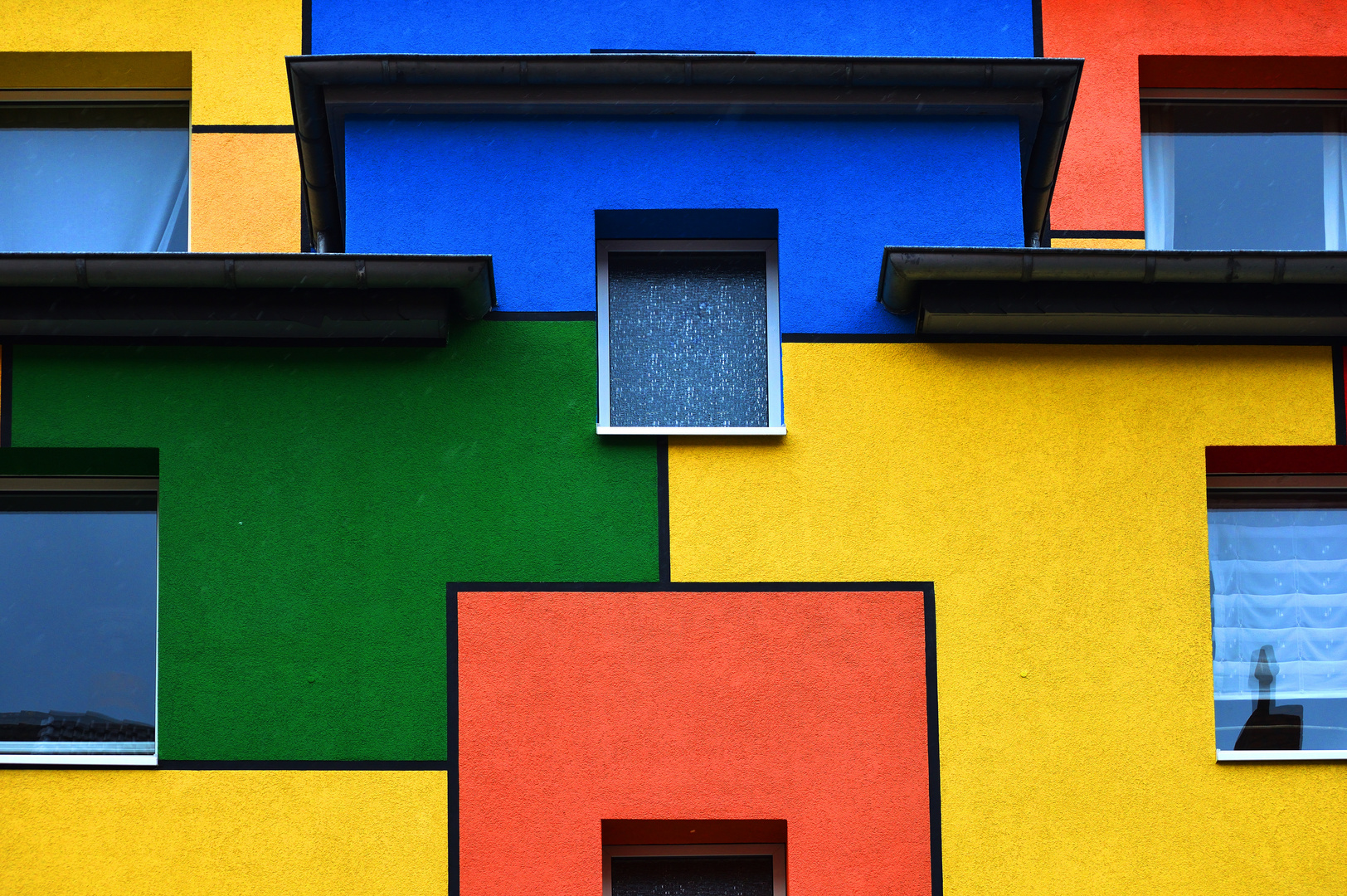 Colorful facade