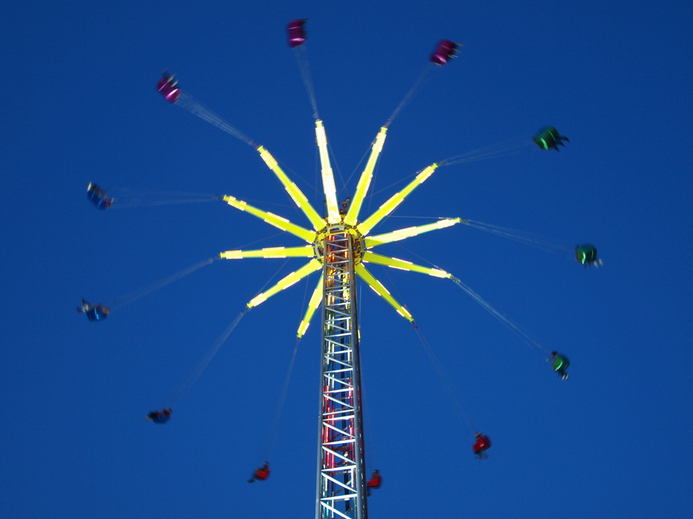 colorful flying