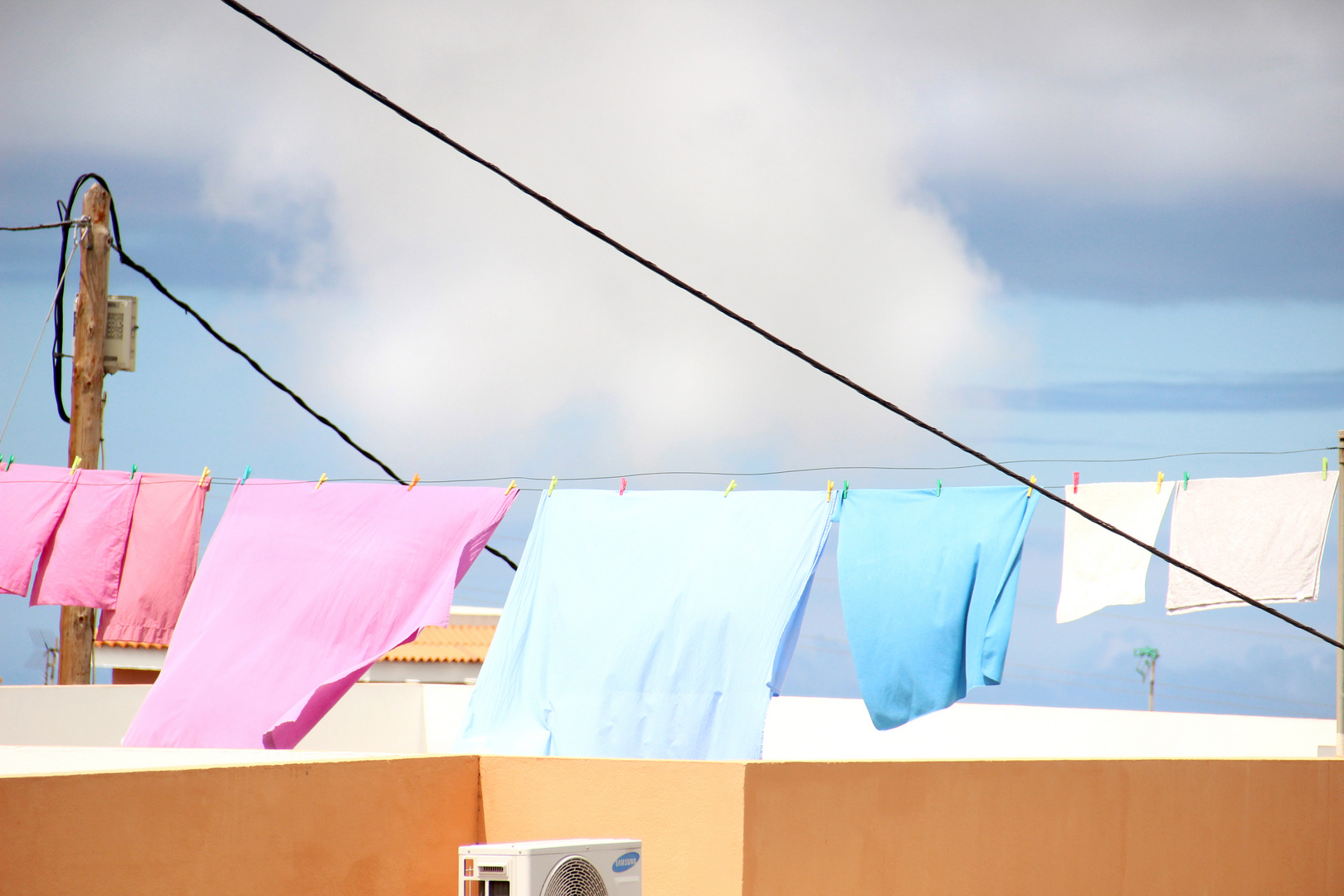 Colorful laundry