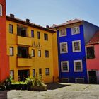 colorful patio