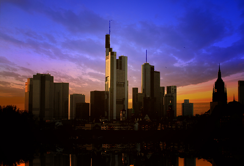 colorful skyline