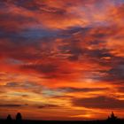 Colorful Sunrise in Erfurt