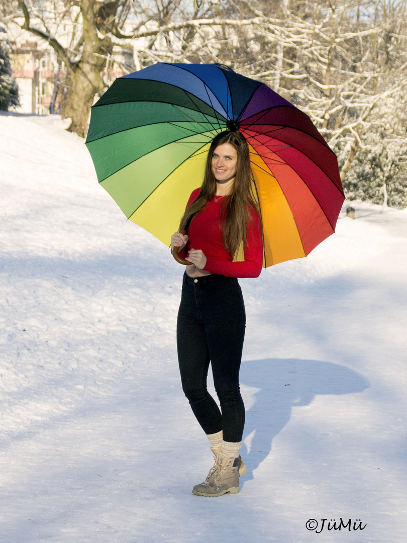 Colorful umbrella