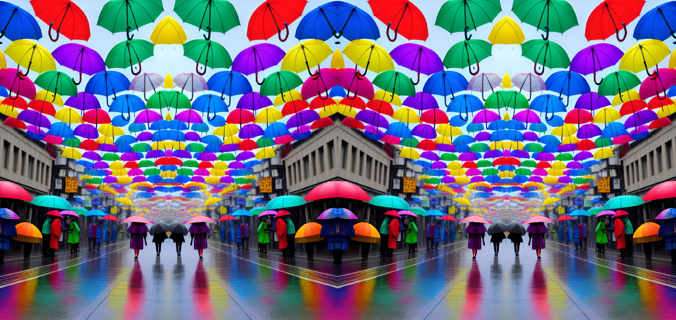 Colorful Umbrellas