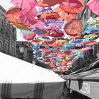 colorful umbrellas