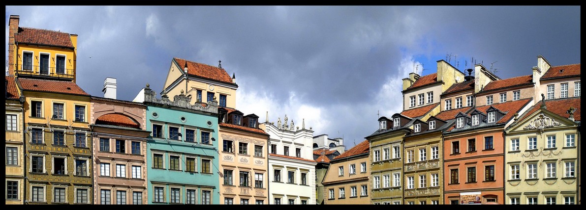 colorful Warsaw