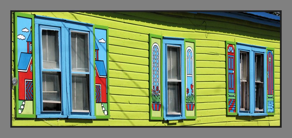 colorful windows