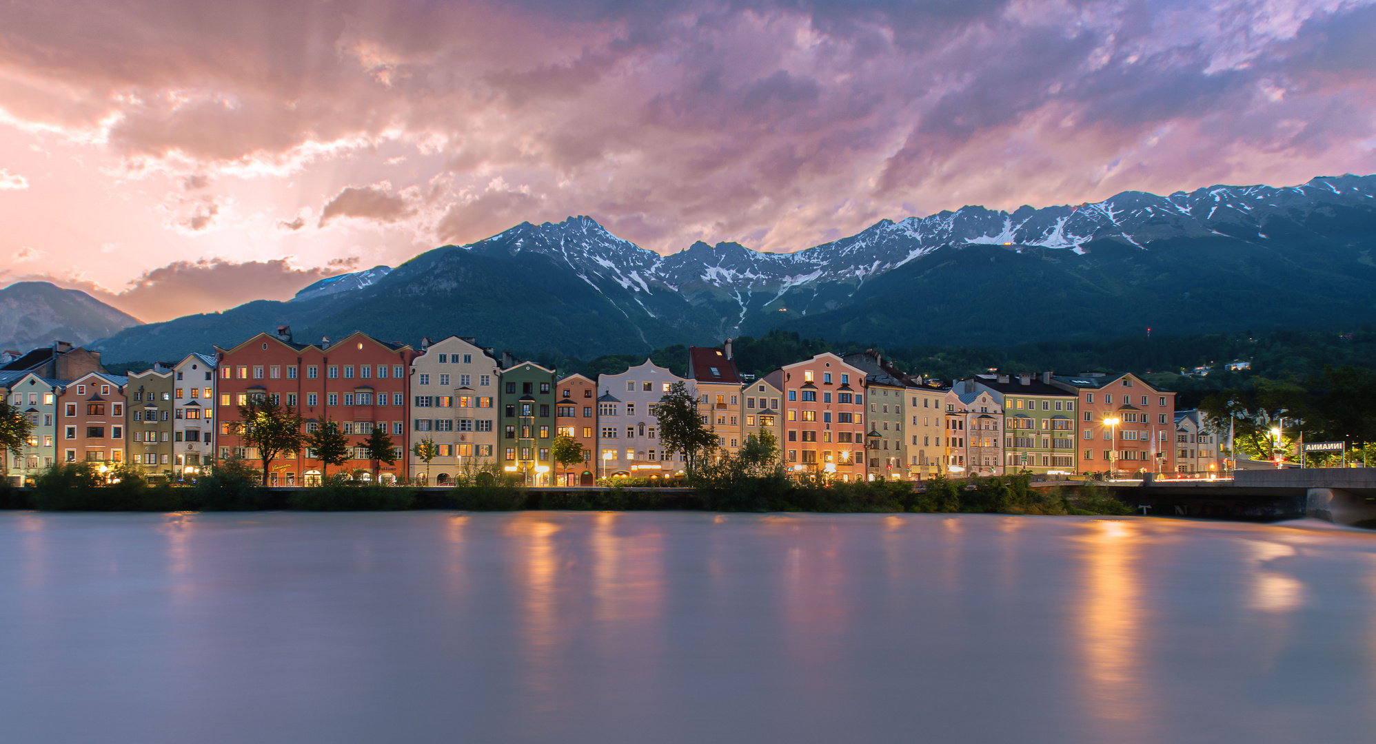 colorfull houses Innsbruck