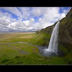 colorfull seljalandsfoss