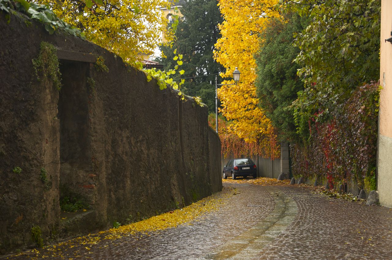 colori autunnali in paese