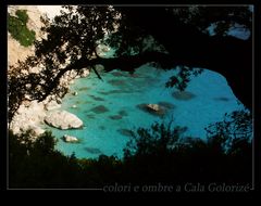 Colori e ombre a Cala Golorizè