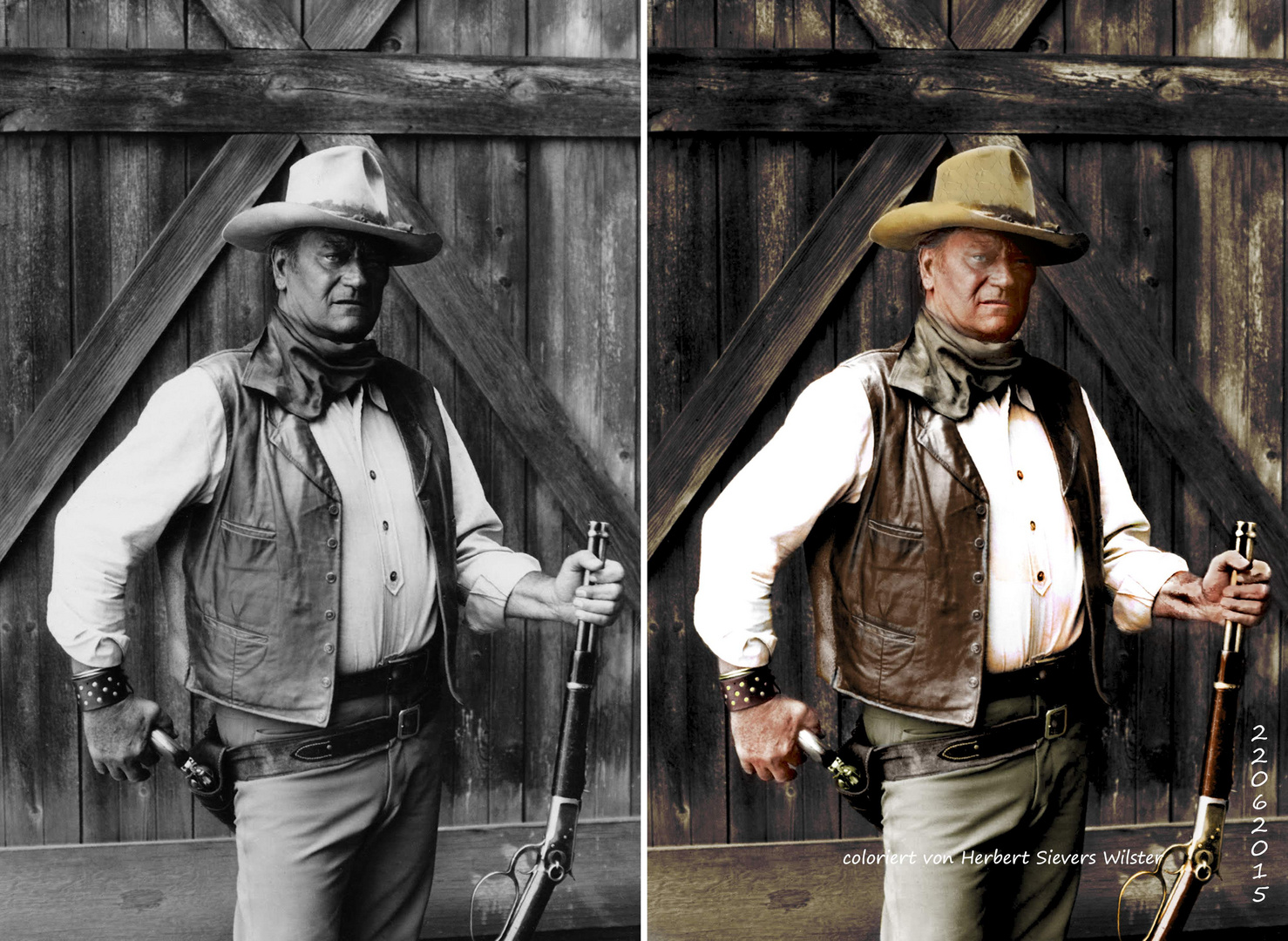 -coloriert-john wayne