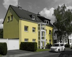 Colorkey in gelb und grün