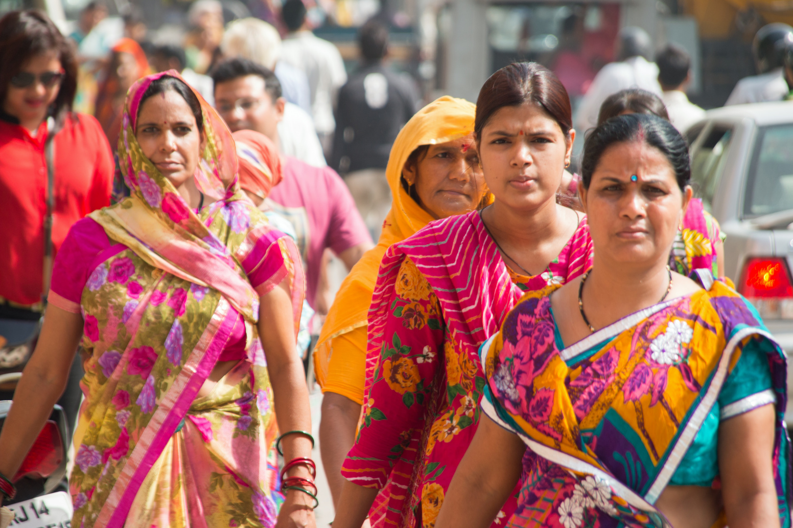 Colors and Faces of India