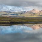 Colors of Iceland - Drei Schwäne