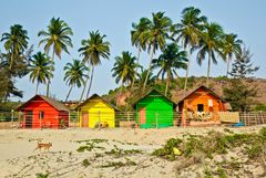 Colors of India - Beach Huts Arambol