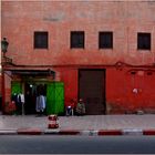 Colors of Morocco VI - No Bus Stop