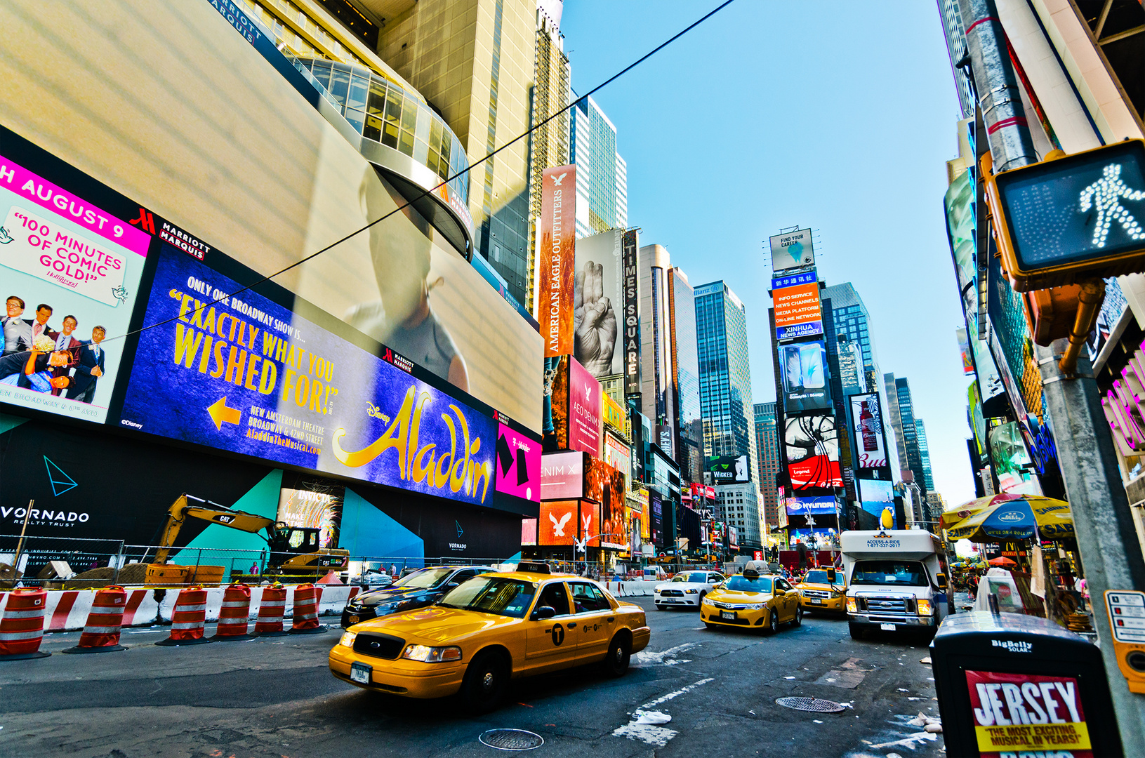 Colors of Times Sqare