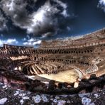 Colosseo, interno in HDR