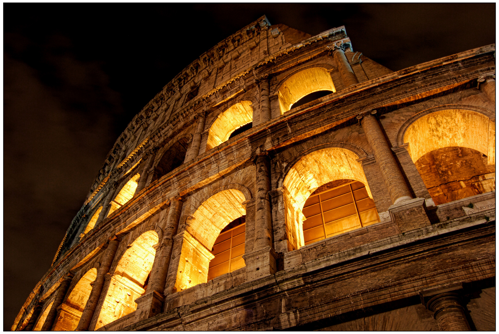 Colosseo on the night