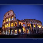 Colosseum at night